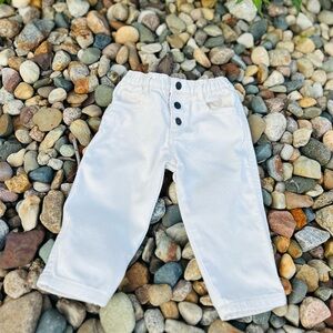 Cream Kids Pants